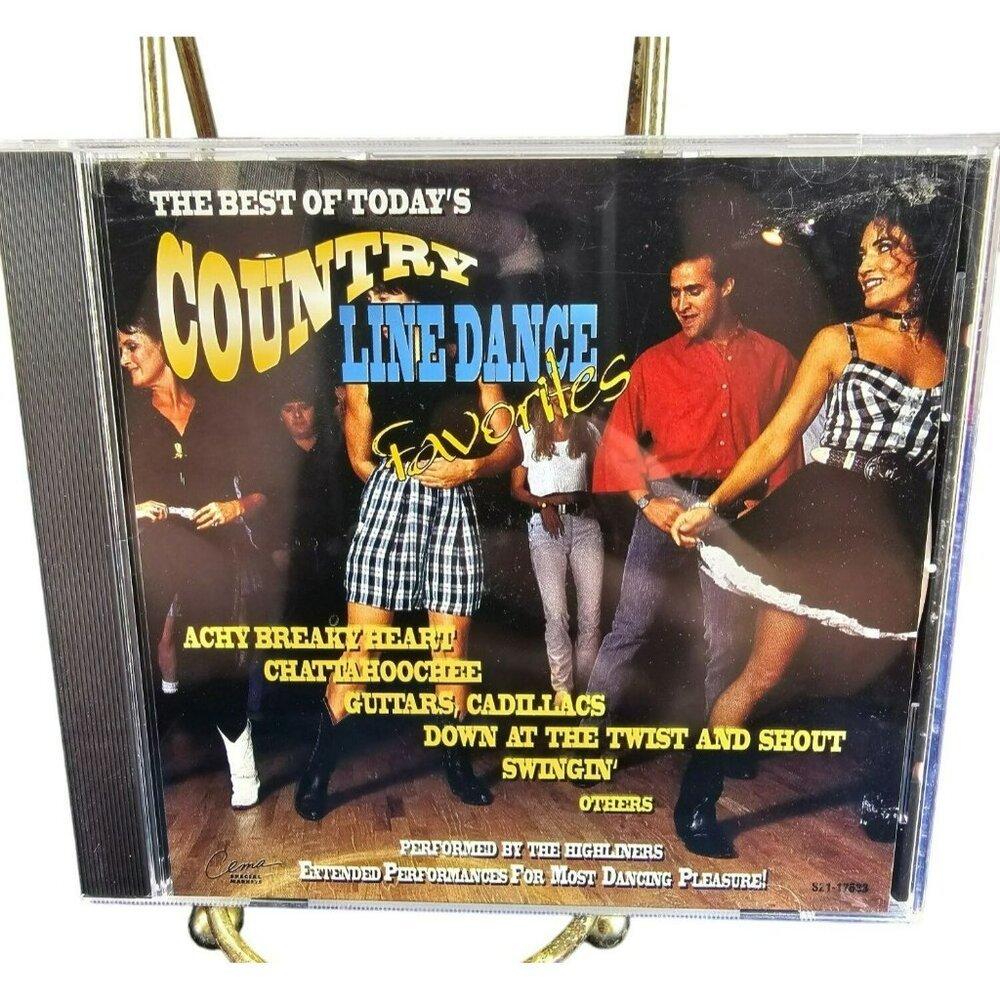 Best of Today's Country Line Dance Favorites CD